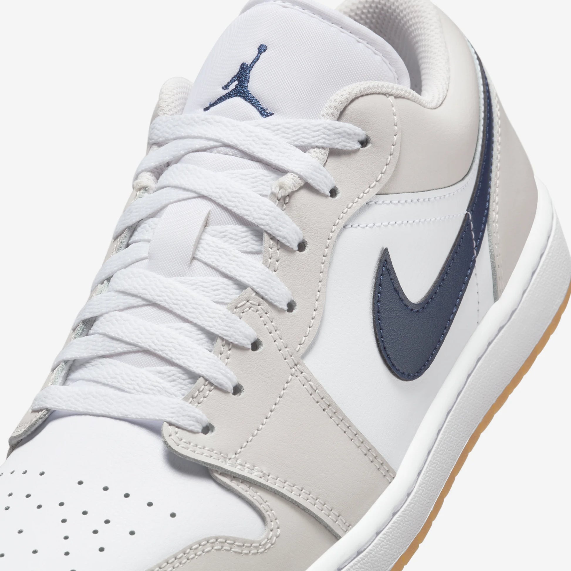 Jordan 1 Low Midnight Navy Neutral Grey