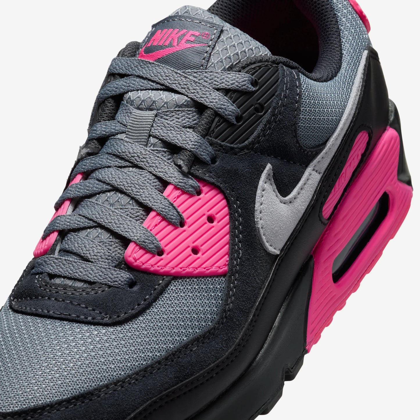 Nike Air Max 90 Wolf Grey Hyper Pink