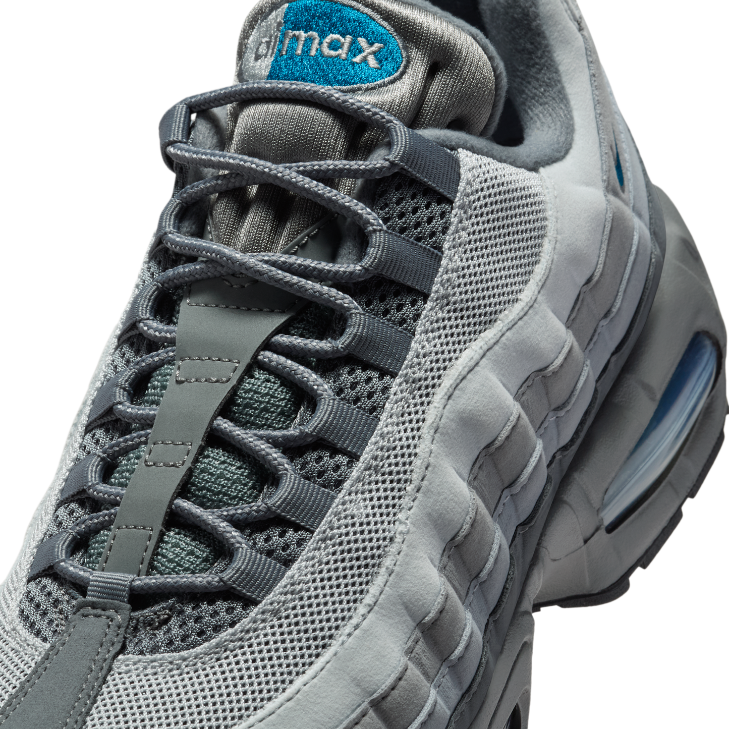 Nike Air Max 95 OG Big Bubble Smoke Grey Green Abyss