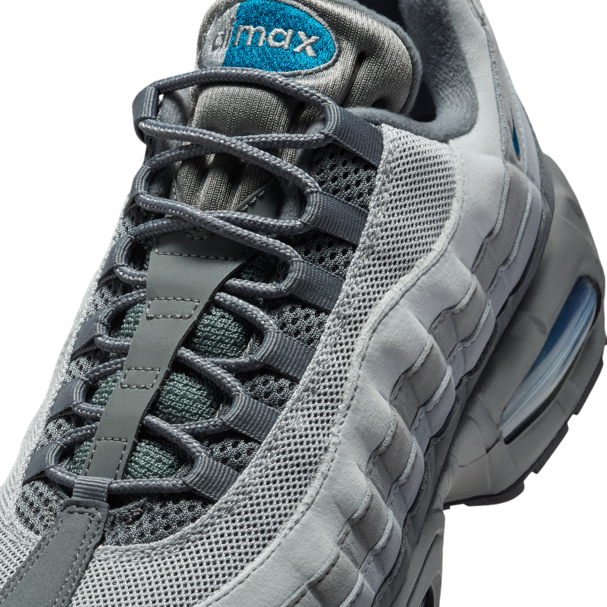 Nike Air Max 95 OG Big Bubble Smoke Grey Green Abyss