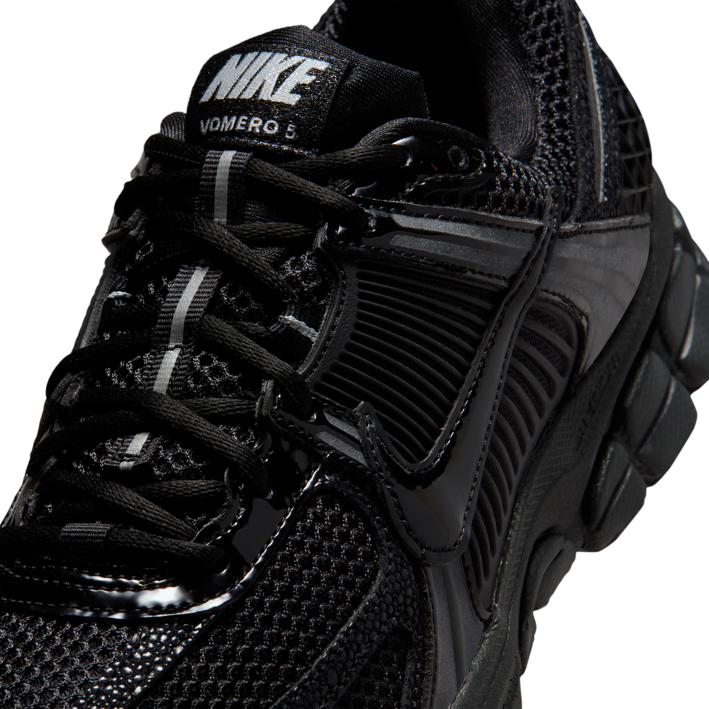 Nike Zoom Vomero 5 Black Patent (Women's)