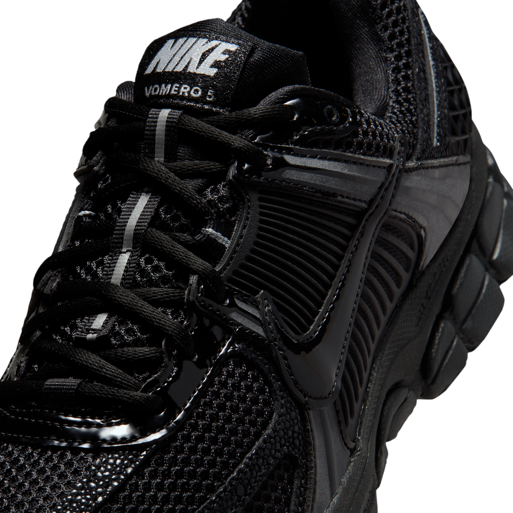 Nike Zoom Vomero 5 Black Patent (Women's)