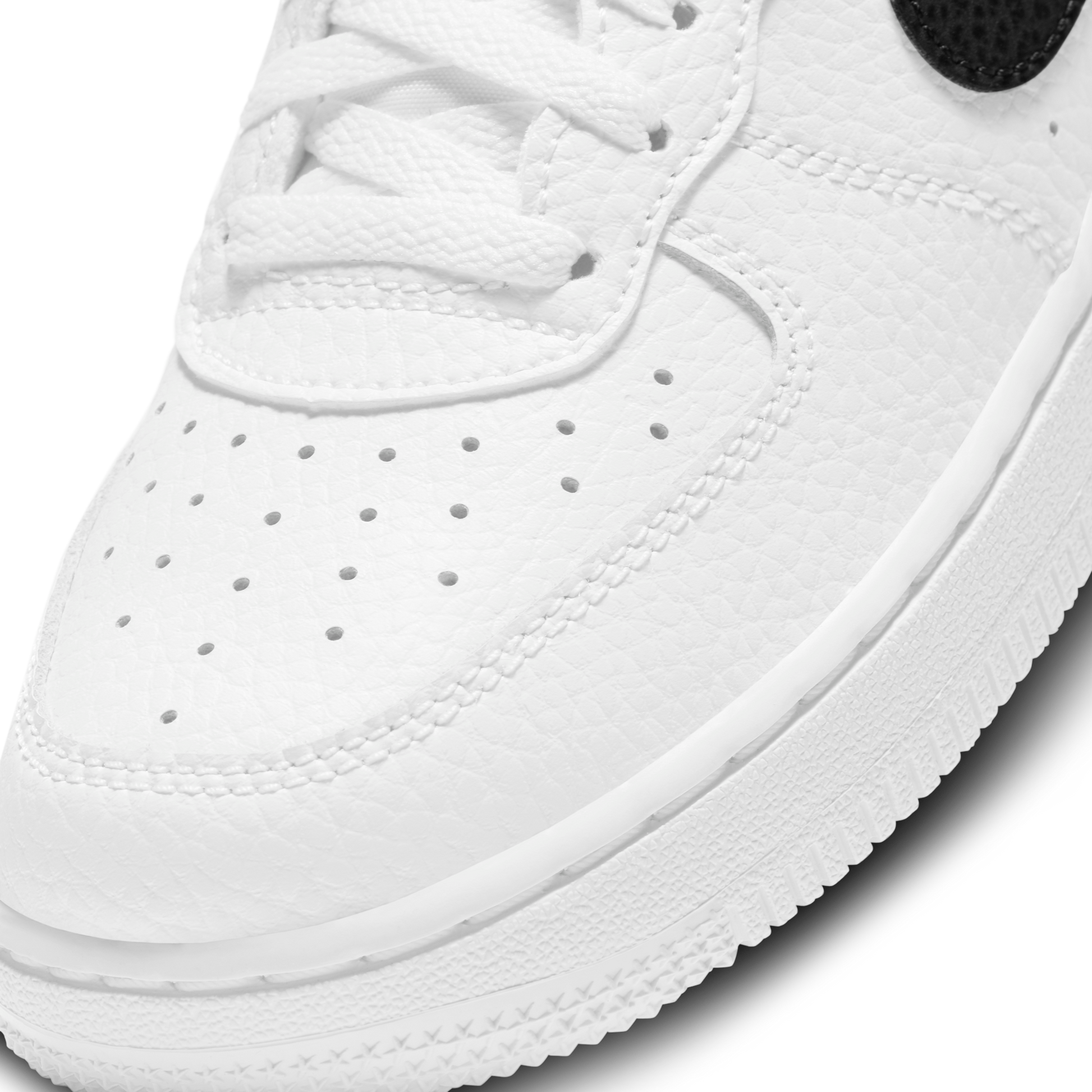 Nike Air Force 1 Low White Black (PS)