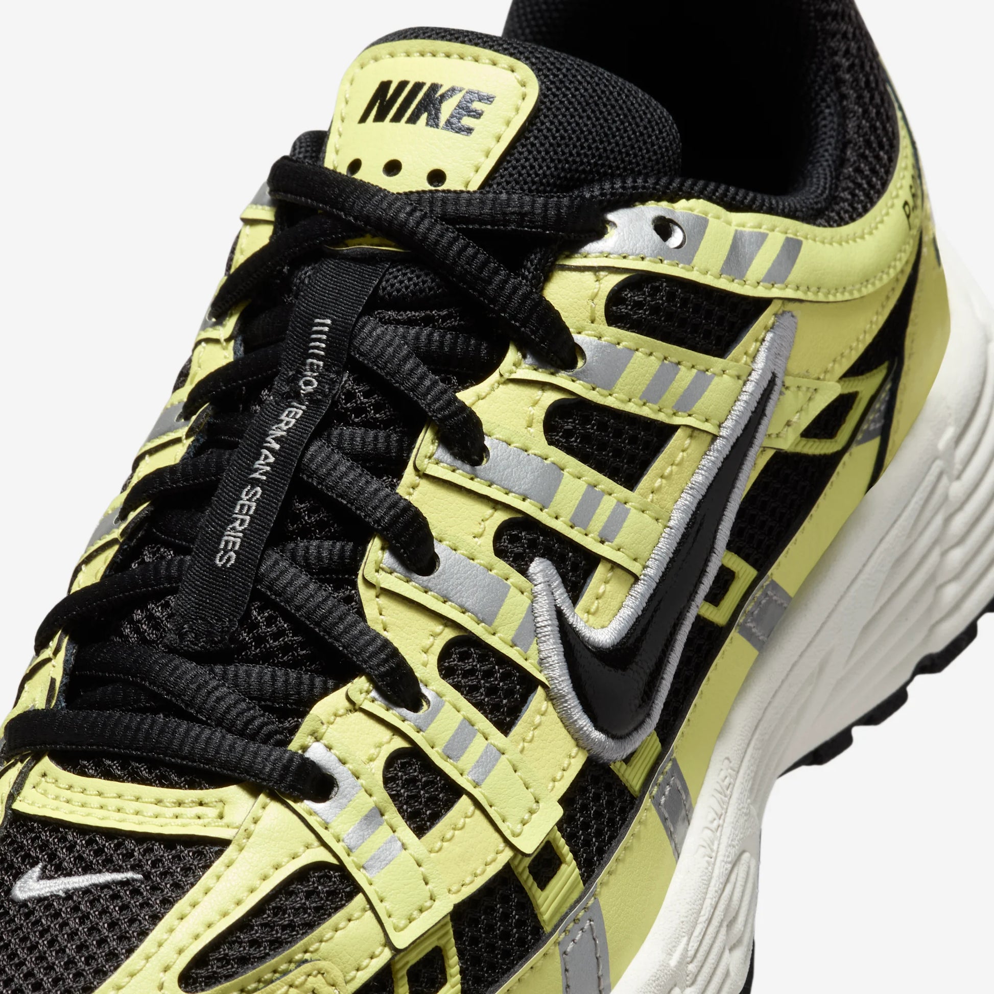 Nike P-6000 Light Lemon Twist Metallic Silver Sail Black (GS)