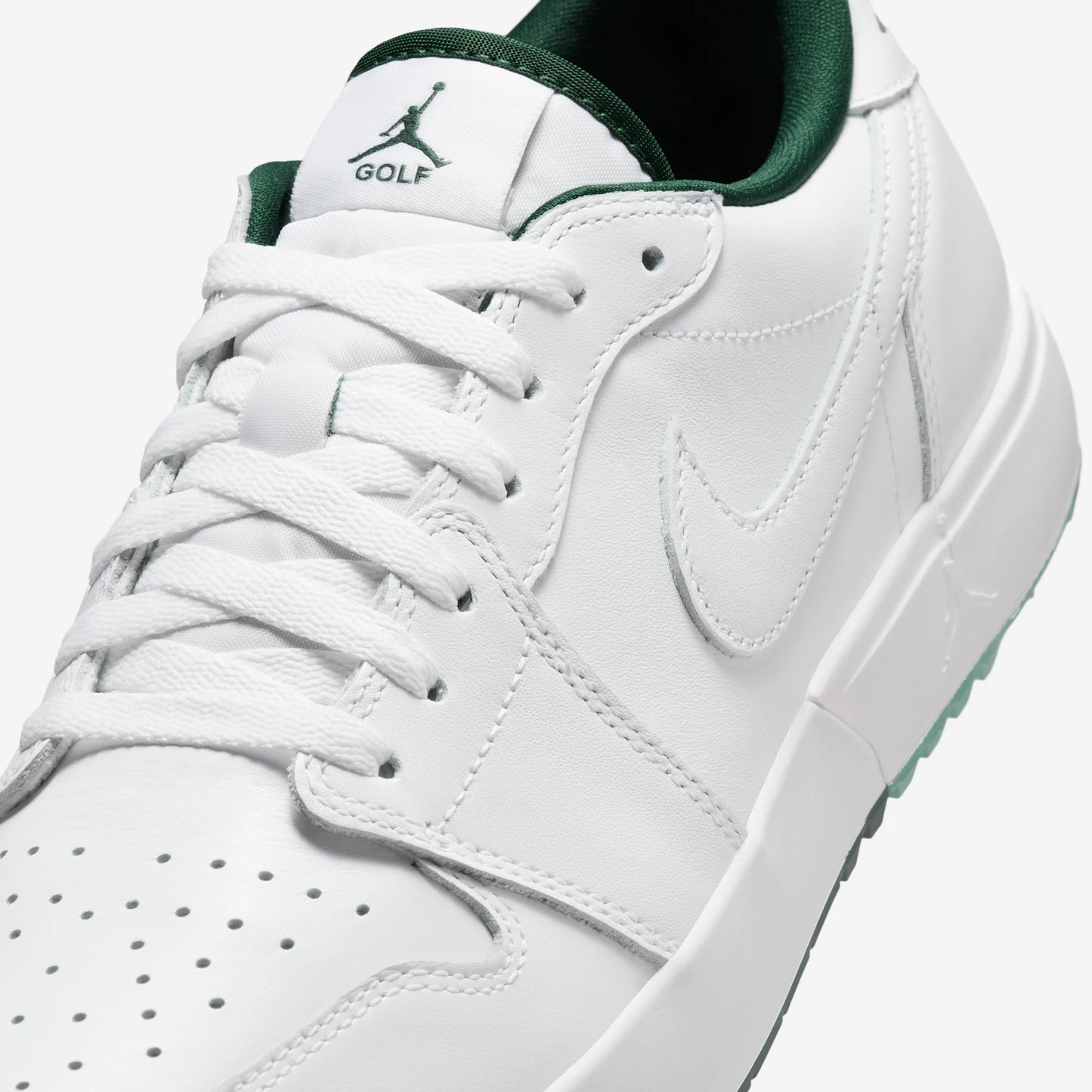 Jordan 1 Low Golf Spiked White Fir Elemental Pink