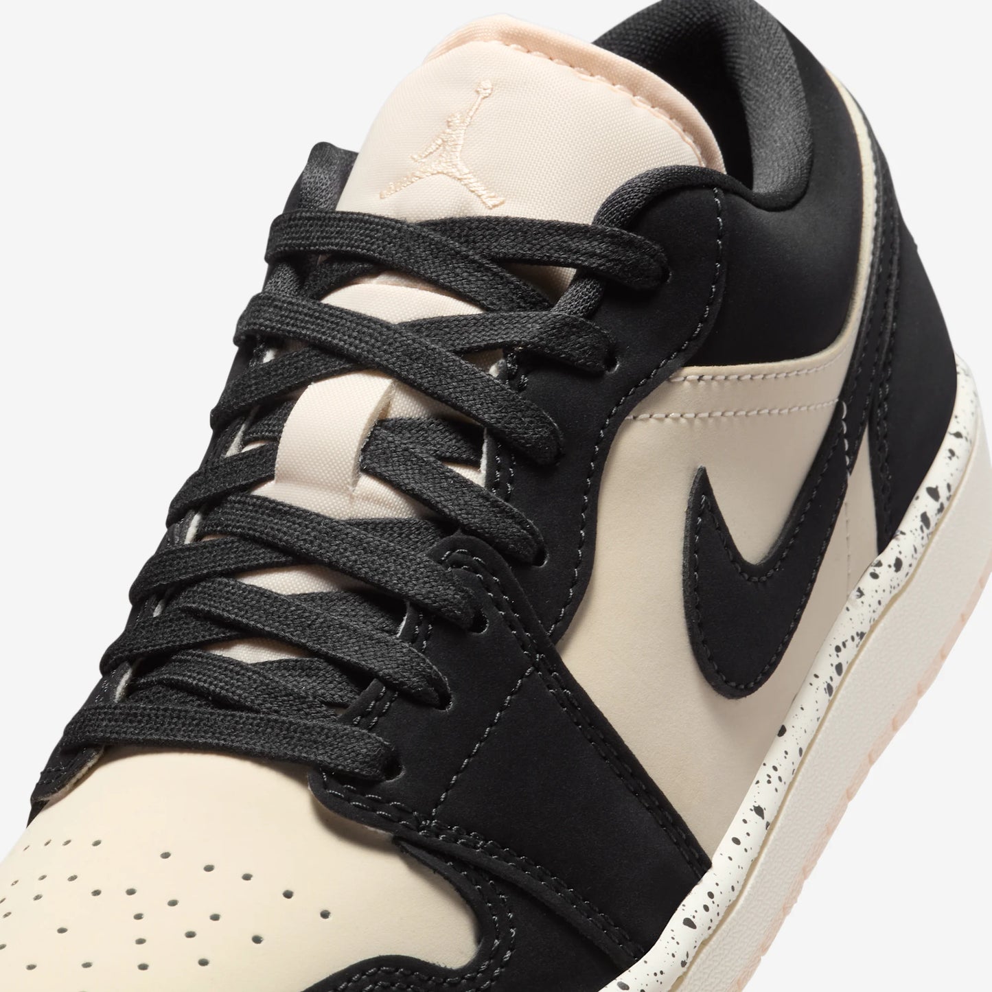 Jordan 1 Low Black Guava Ice (Speckled Midsole) (Women's)