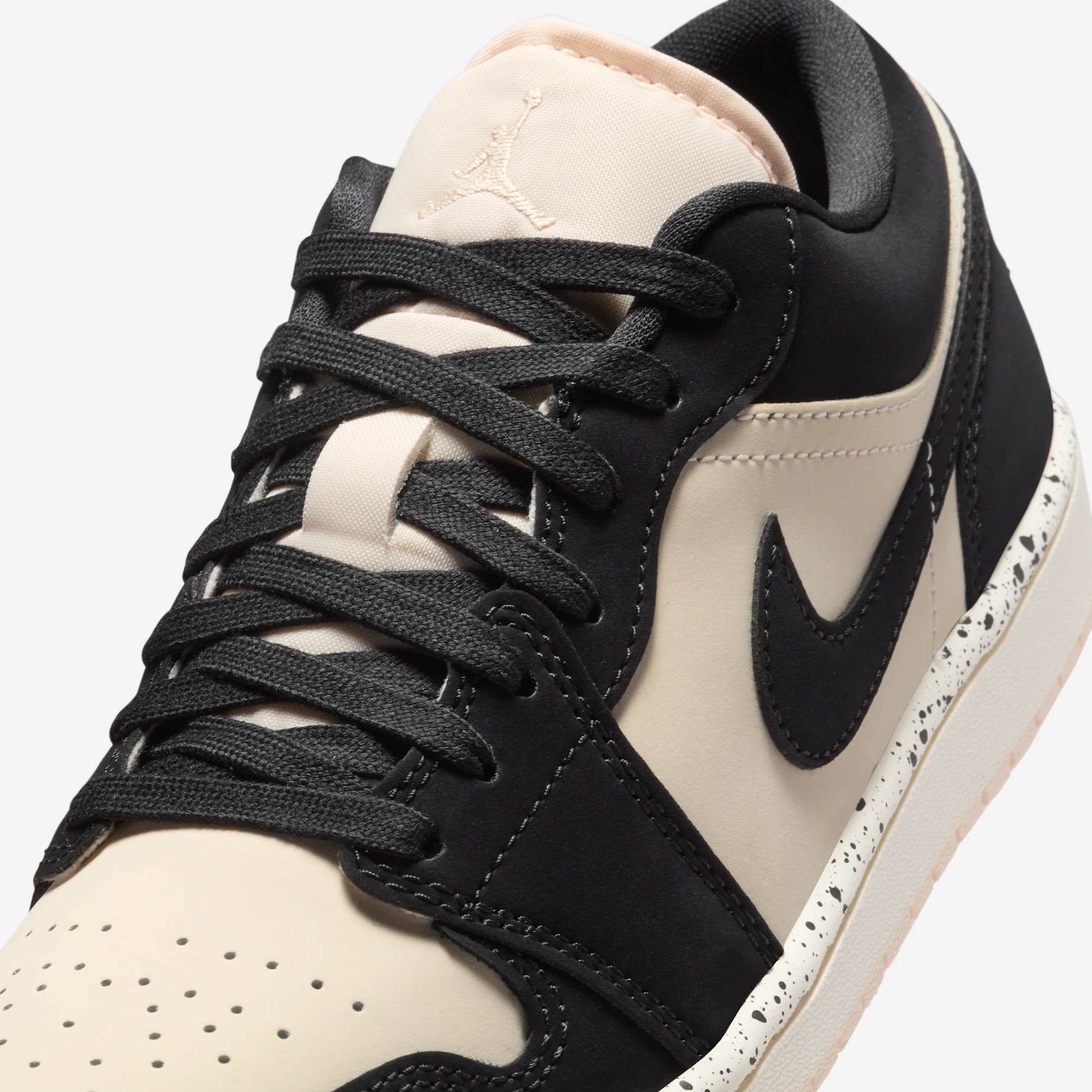Jordan 1 Low Black Guava Ice (Speckled Midsole) (Women's)