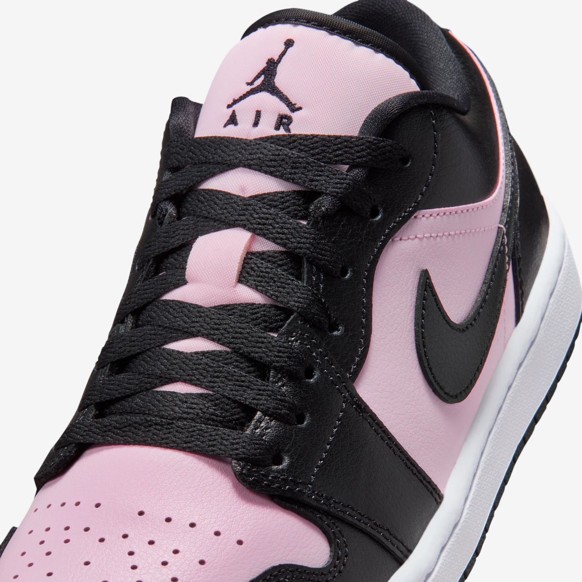 Jordan 1 Low Pink Foam Black (Women's)