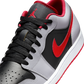 Jordan 1 Low Black Light Smoke Grey Gym Red