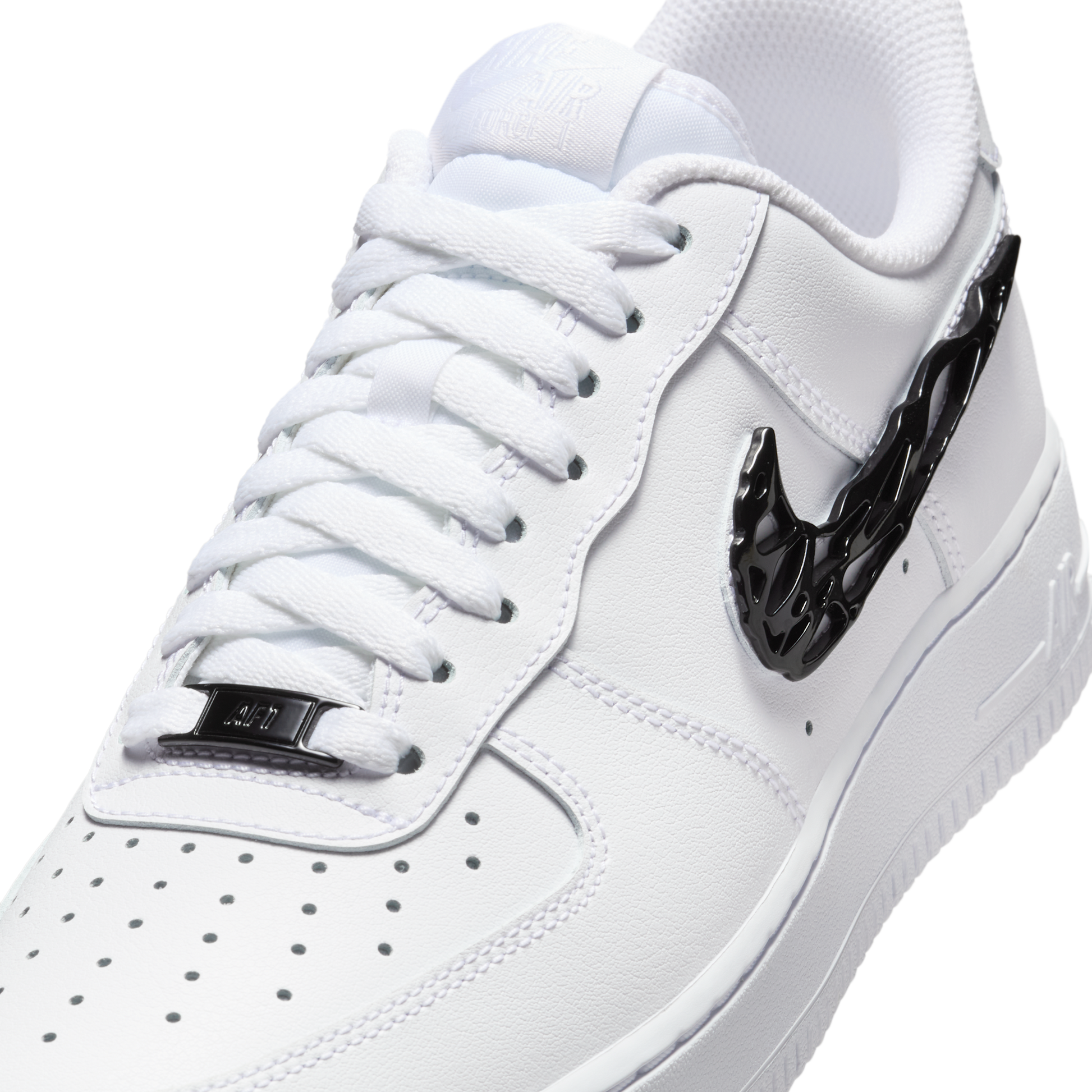 Nike Air Force 1 Low Liquid Metal Swoosh (Women's)