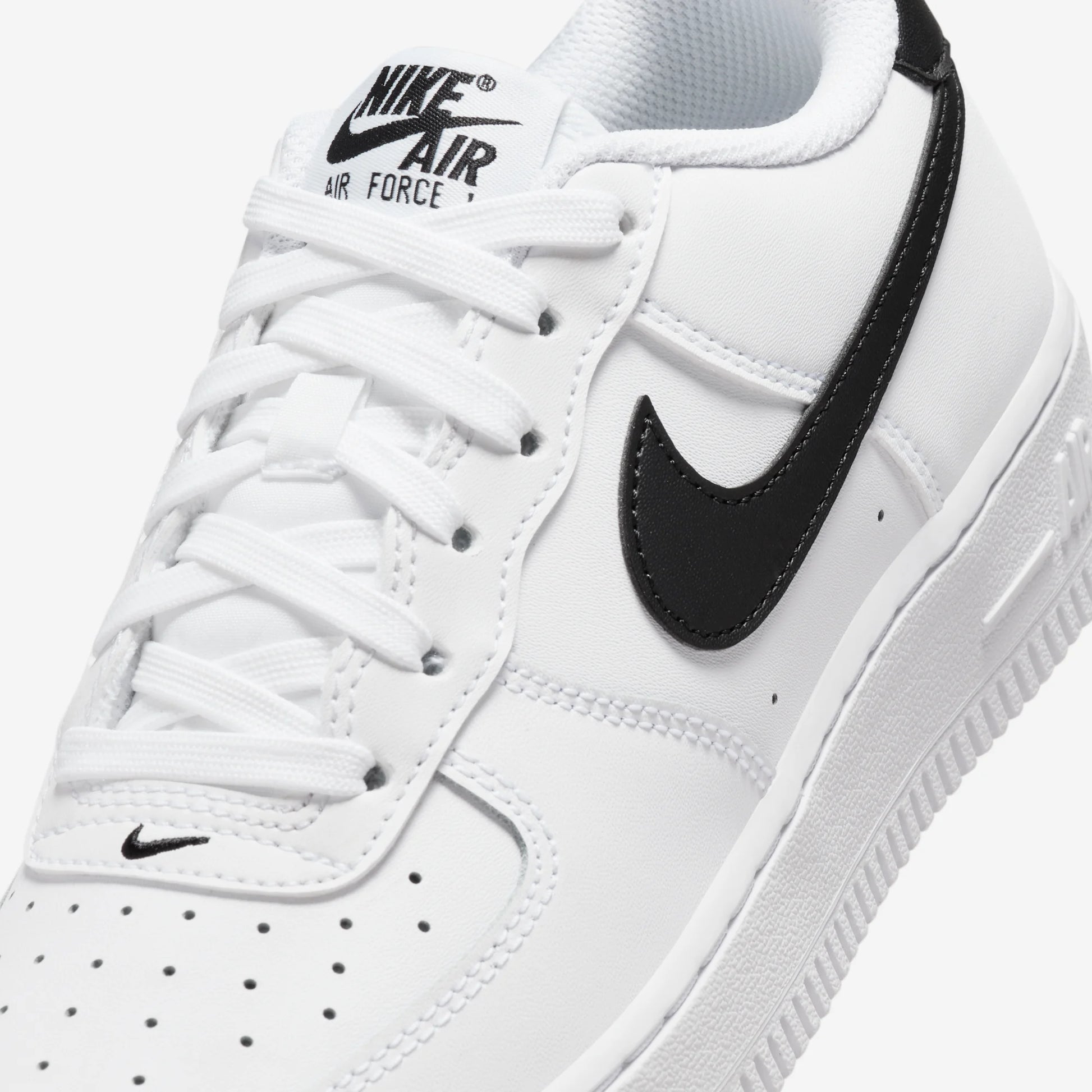 Nike Air Force 1 Low White Black (2024) (GS)