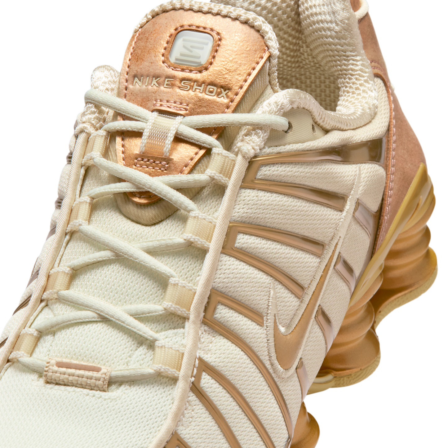 Nike Shox TL Coconut Milk Metallic Gold Copper (Women's)