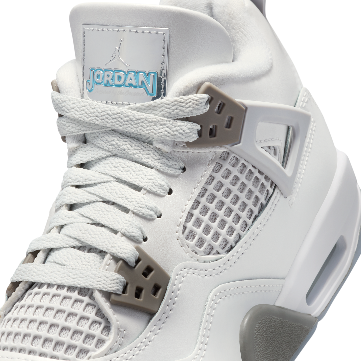 Jordan 4 Retro Photon Dust Blue Chill (GS)