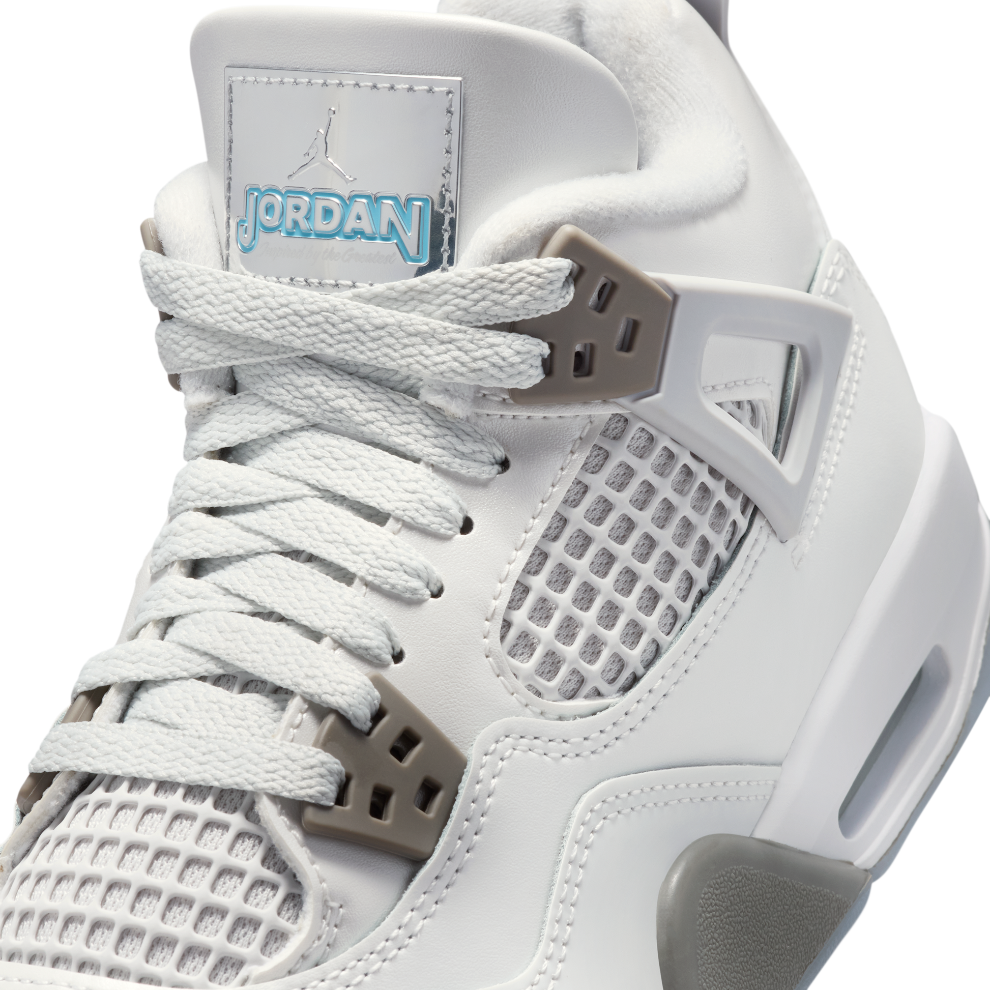 Jordan 4 Retro Photon Dust Blue Chill (GS)