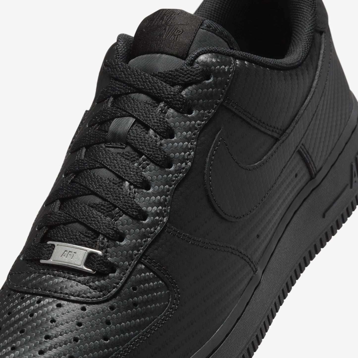 Nike Air Force 1 Low Black Carbon Fiber