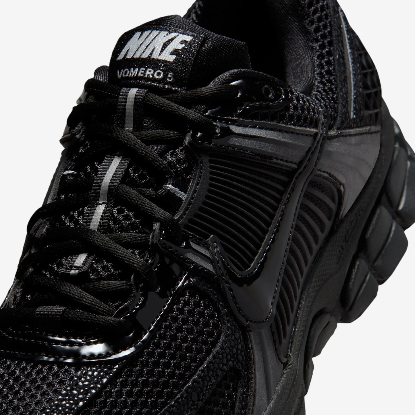 Nike Zoom Vomero 5 Black Patent (Women's)