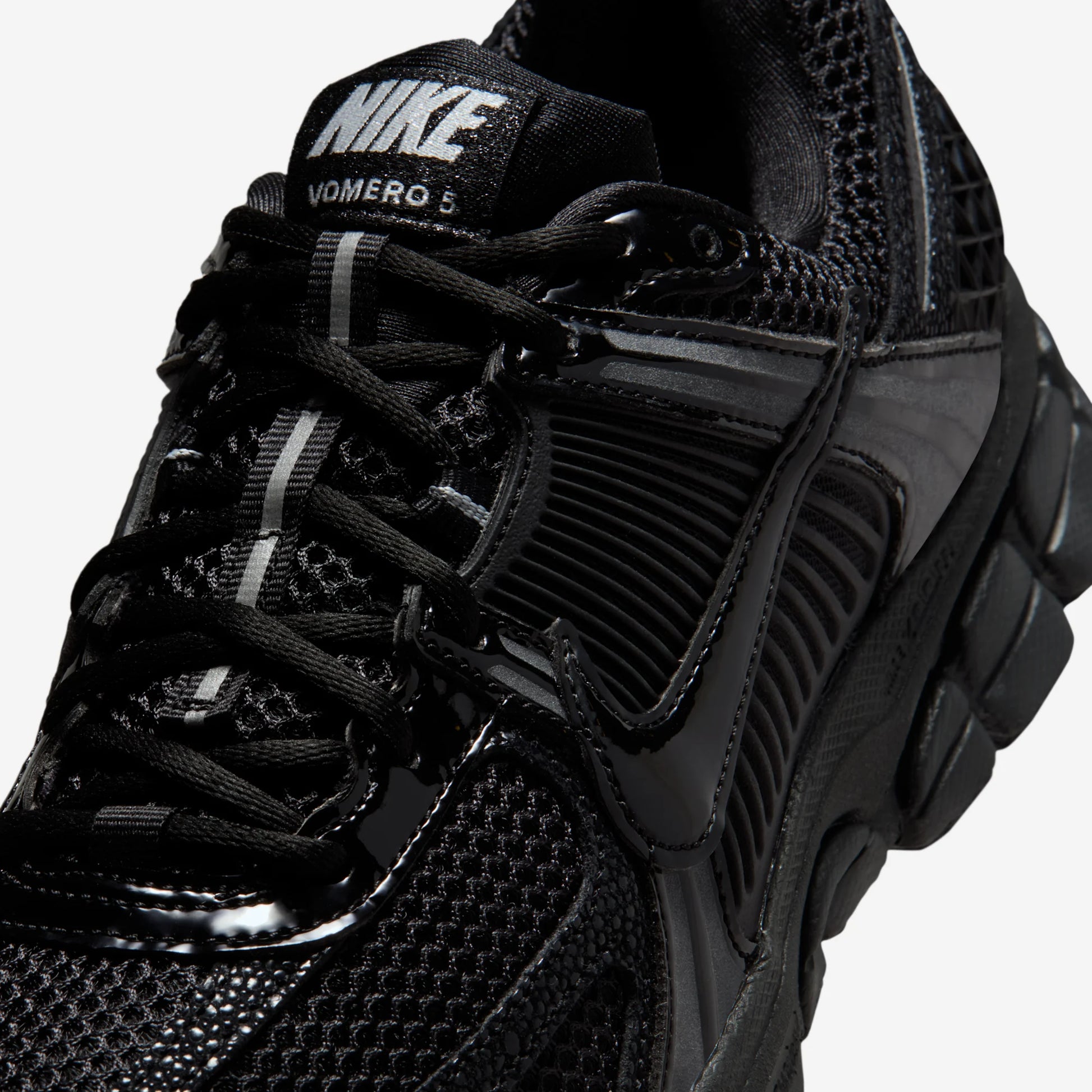 Nike Zoom Vomero 5 Black Patent (Women's)