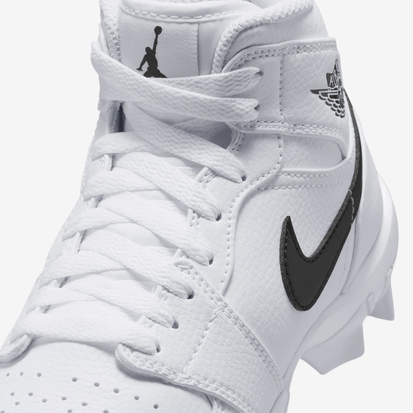 Jordan 1 Mid Cleat White Black (GS)