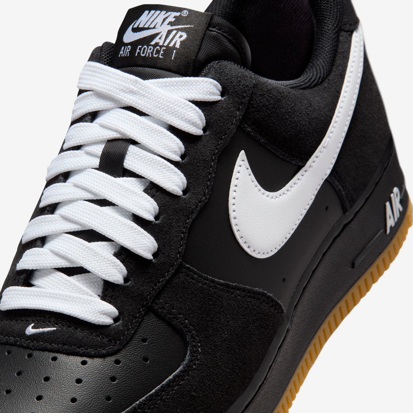Nike Air Force 1 Low '07 LV8 Black Gum Light Brown White