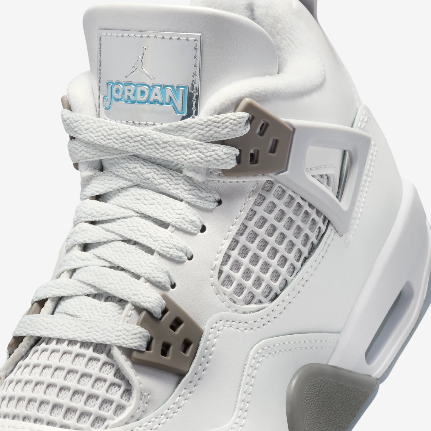 Jordan 4 Retro Photon Dust Blue Chill (GS)