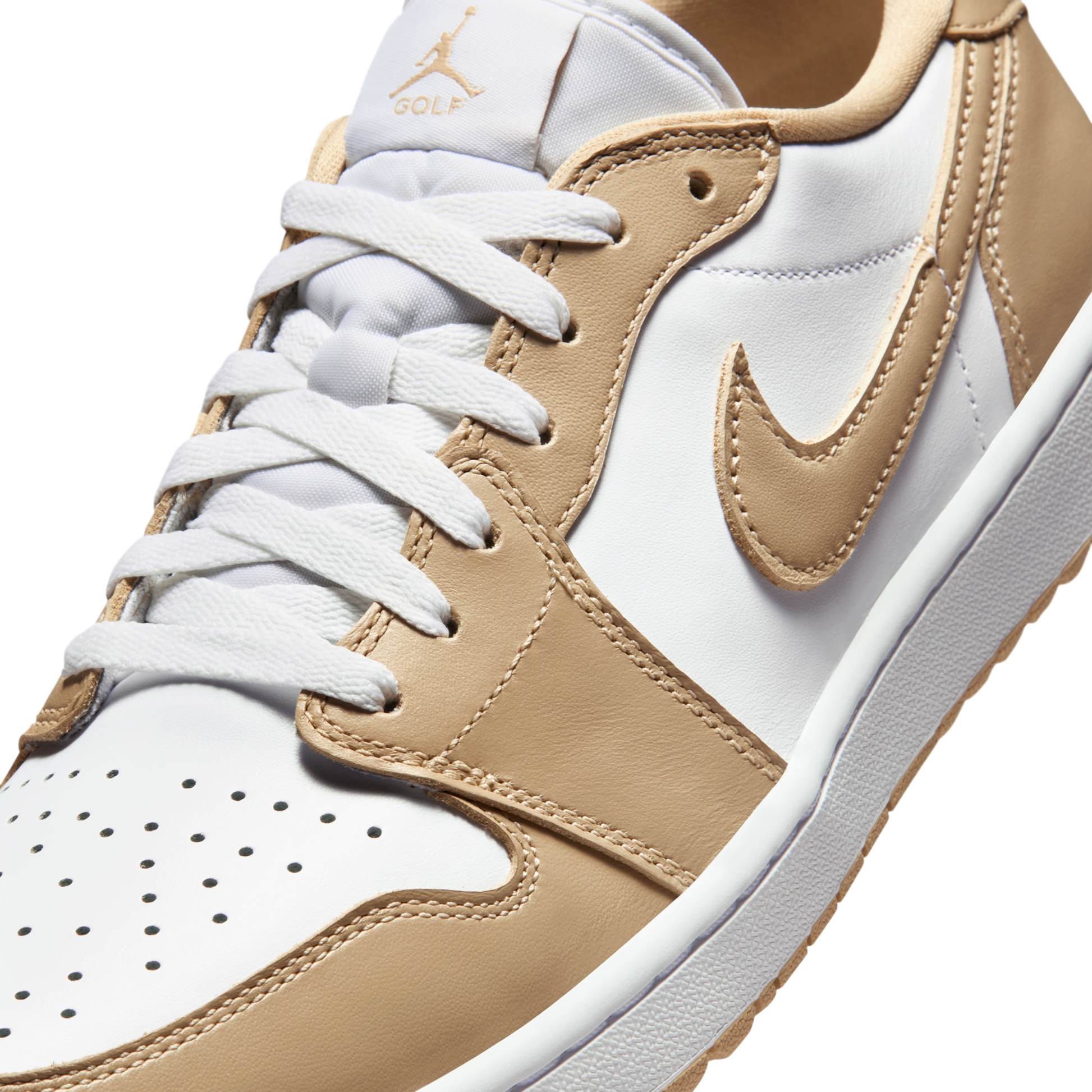 Jordan 1 Low Golf White Linen