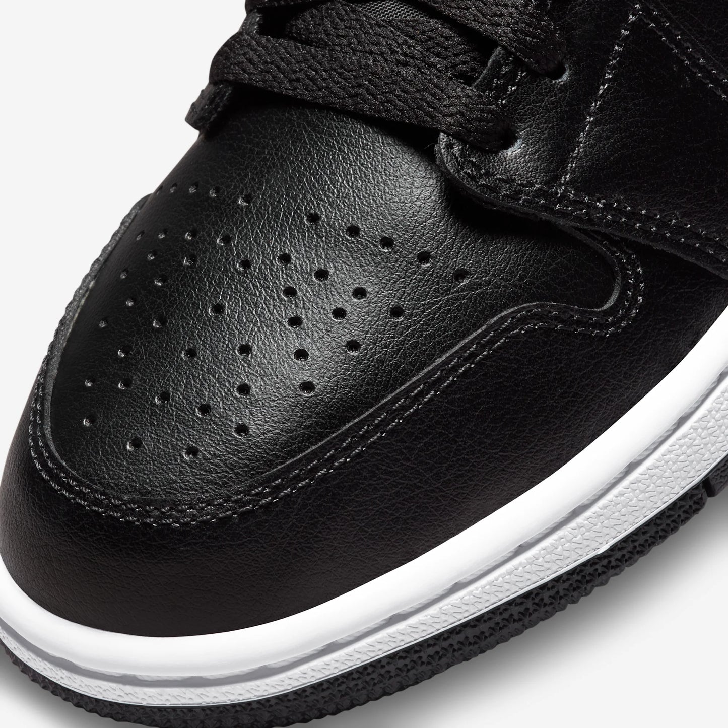 Jordan 1 Mid Black White (Women's)