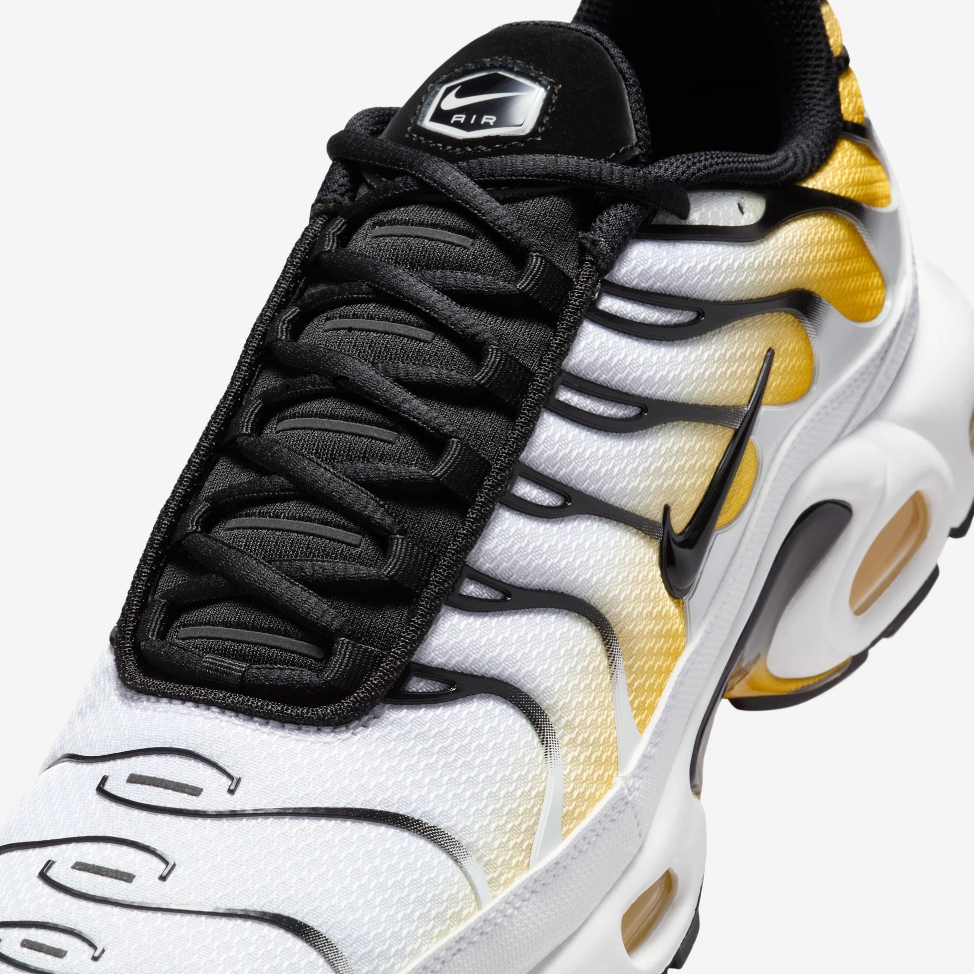 Nike Air Max Plus White Varsity Maize Black