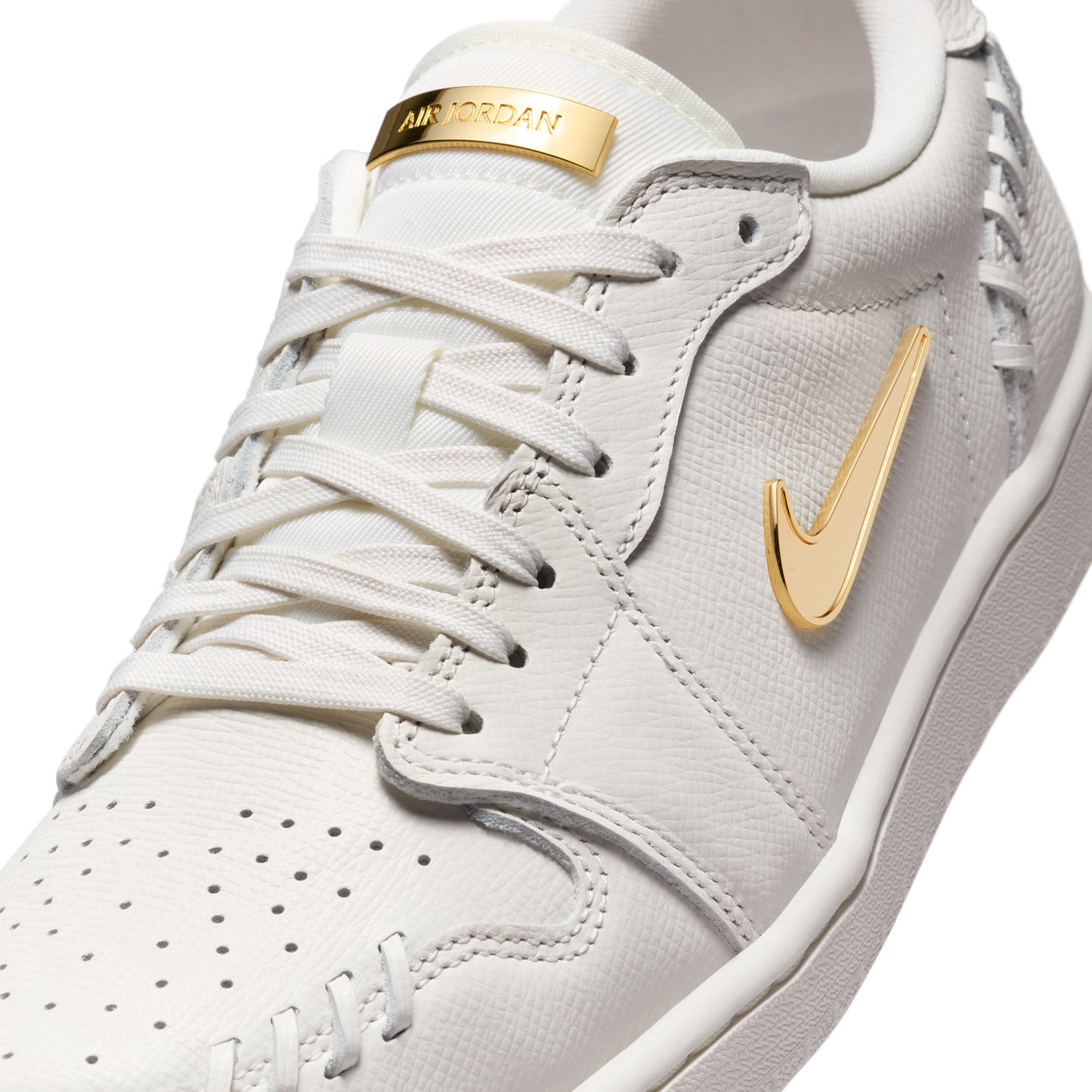 Jordan 1 Low Method of Make Sail Metallic Gold (Women's)