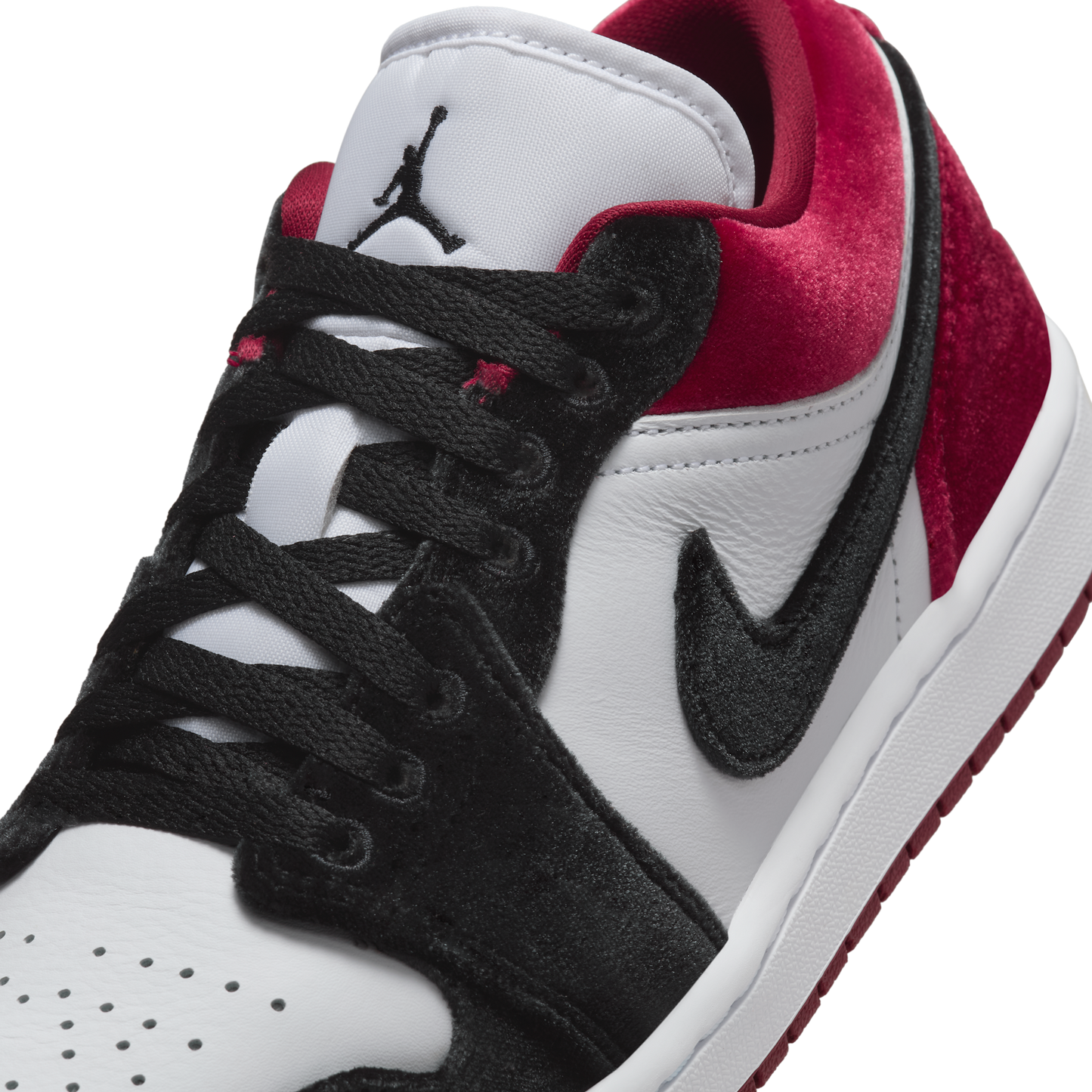 Jordan 1 Low SE Velvet Black Toe (Women's)