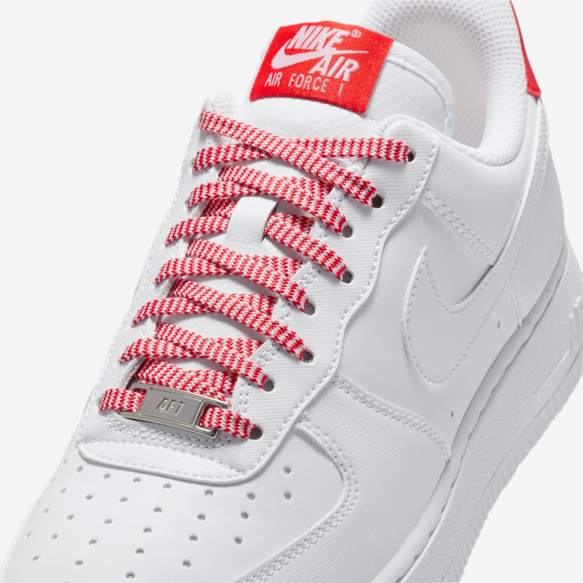Nike Air Force 1 Low '07 White Pink Foam Metallic Silver Light Crimson (Women's)