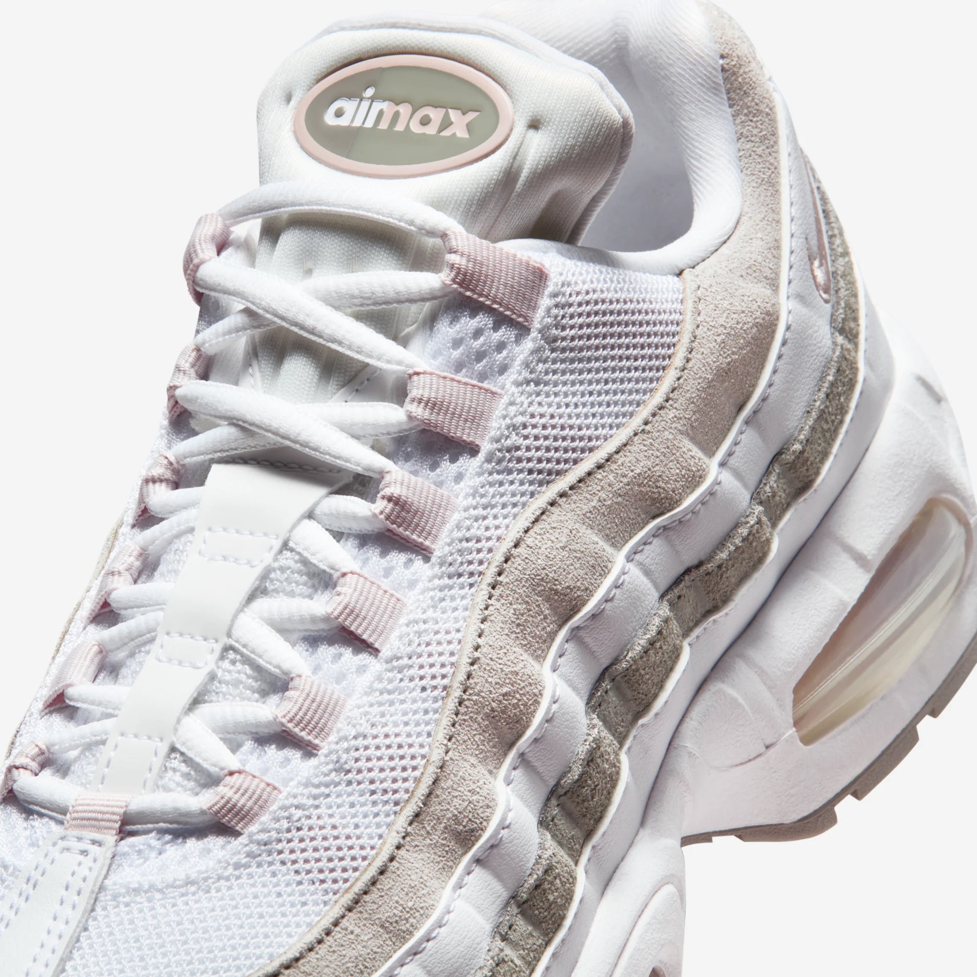Nike Air Max 95 OG Big Bubble White Pearl Grey (Women's)
