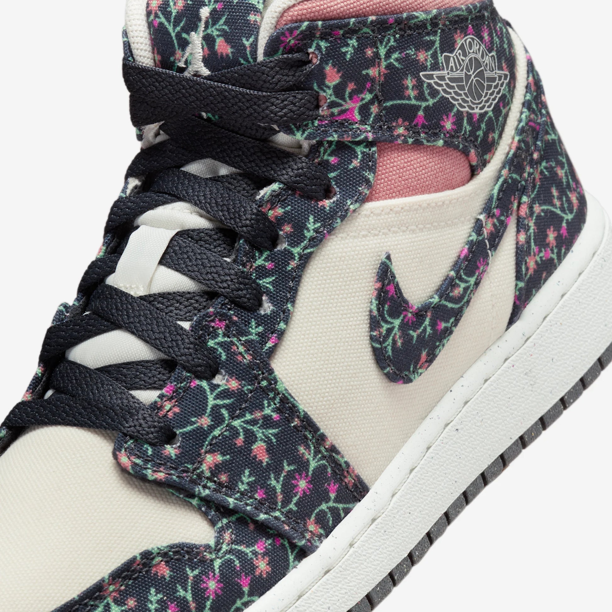 Jordan 1 Mid SE Floral (GS)