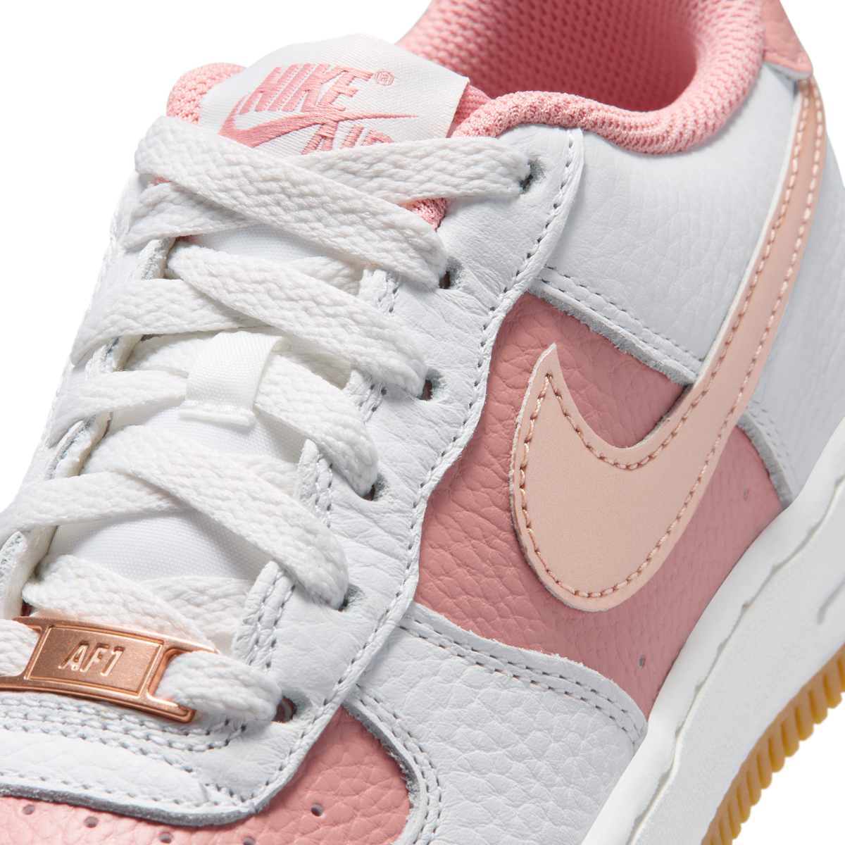Nike Air Force 1 Low Rust Pink Metallic Red Bronze (GS)