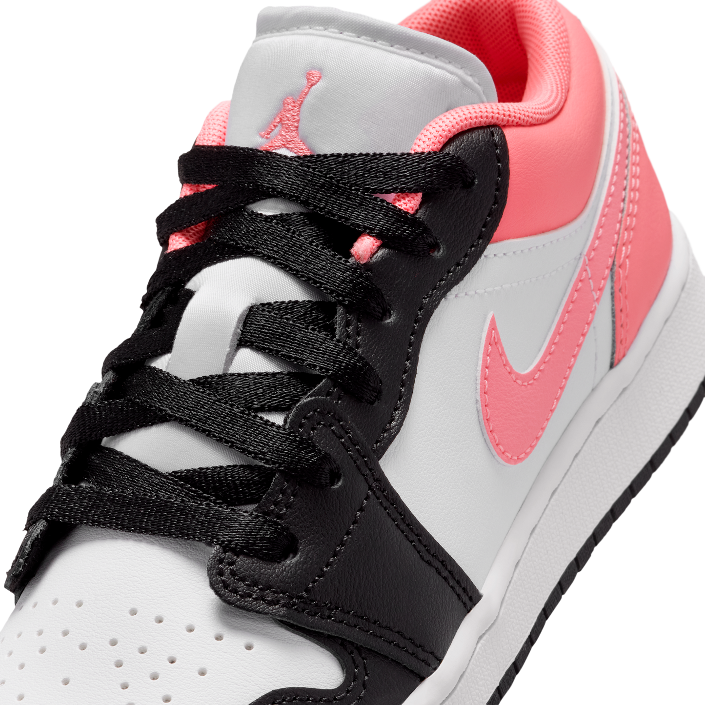 Jordan 1 Low Black Pink Gaze (GS)