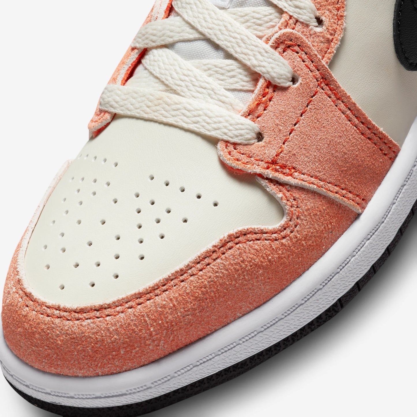 Jordan 1 Mid SE Orange Suede (PS)