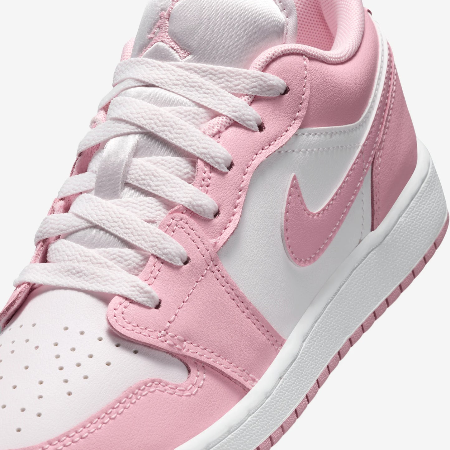 Jordan 1 Low Medium Soft Pink White (GS)