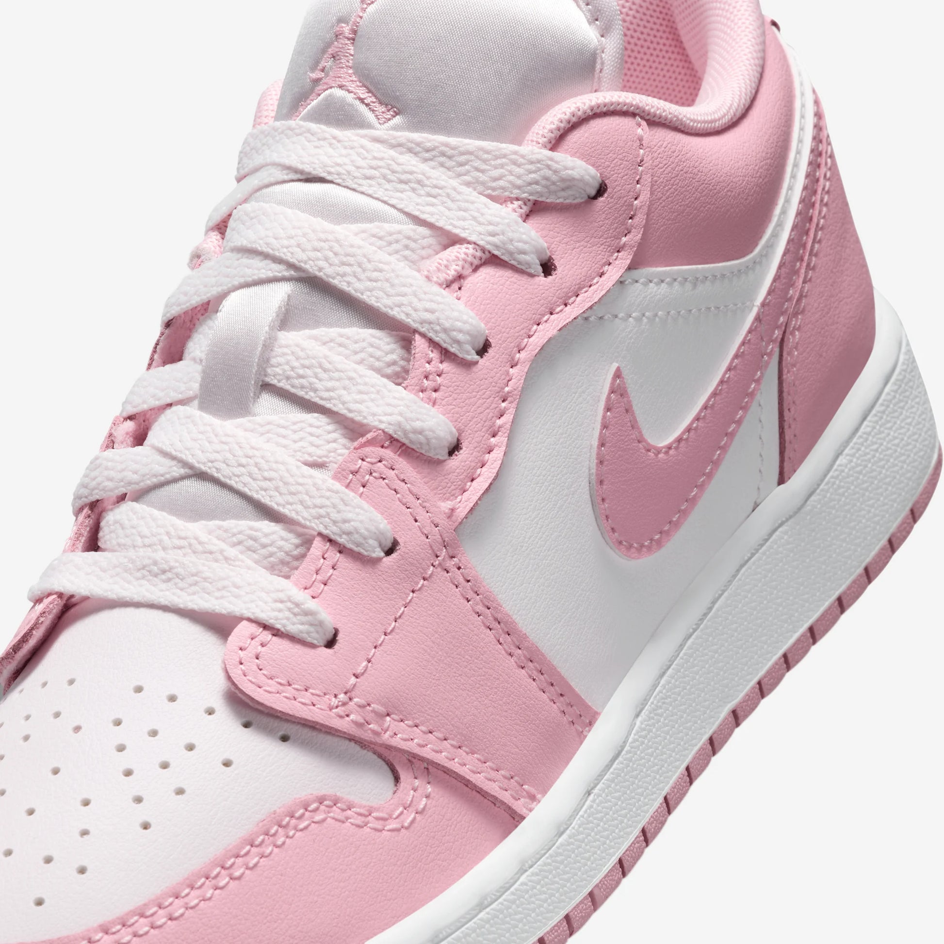 Jordan 1 Low Medium Soft Pink White (GS)