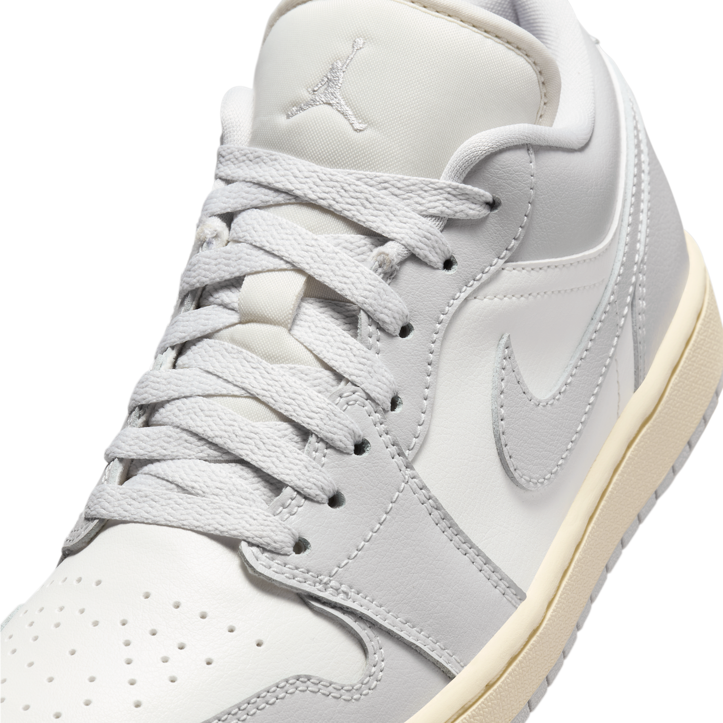 Jordan 1 Low Coconut Milk Neutral Grey (Women's)