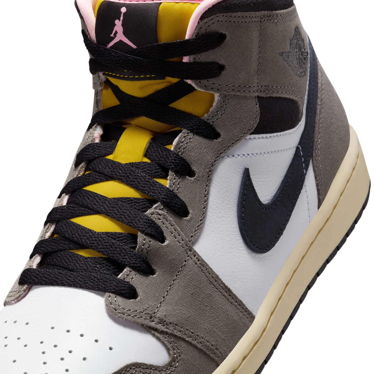 Jordan 1 Mid SE White Cave Stone