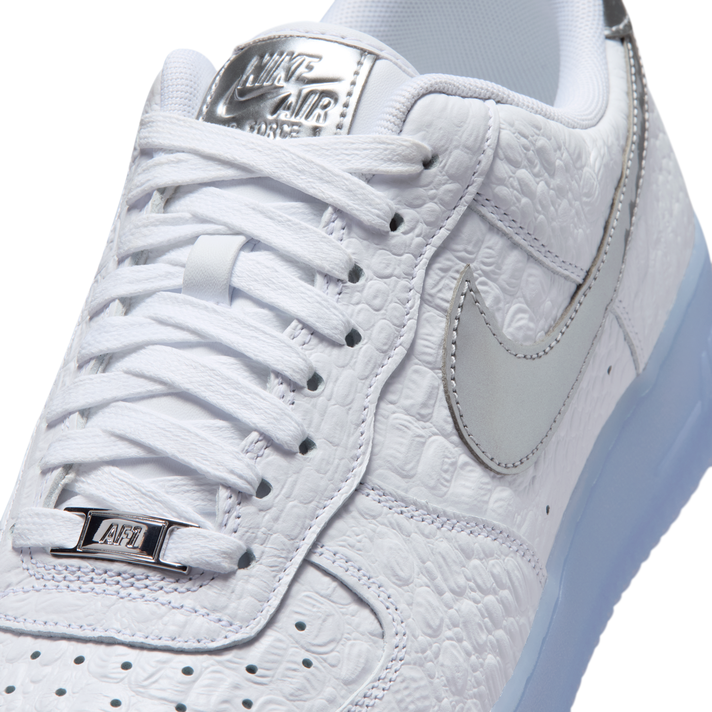 Nike Air Force 1 Low '07 Crocodile White Blue Tint