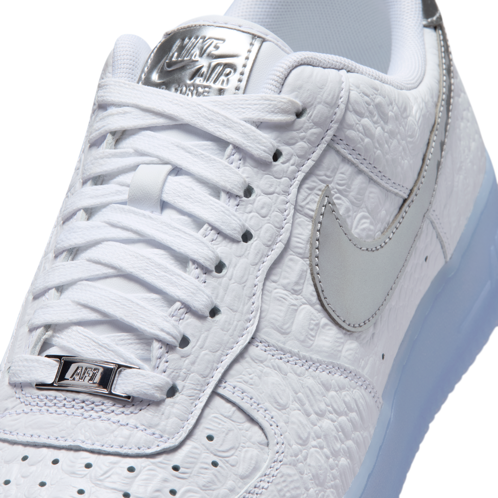 Nike Air Force 1 Low '07 Crocodile White Blue Tint