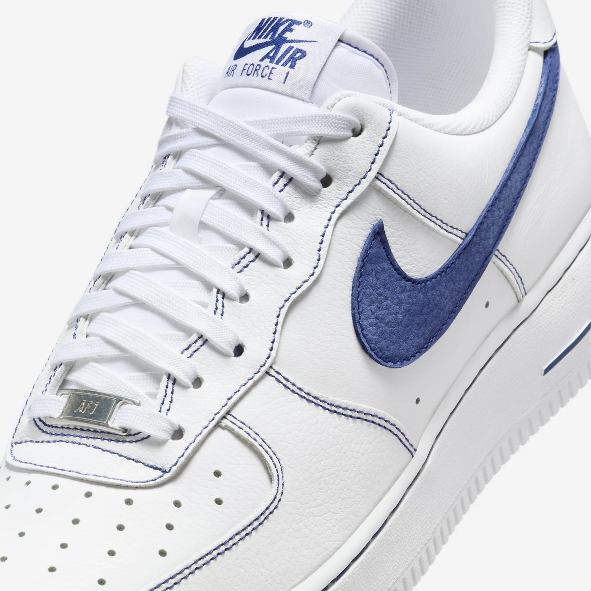 Nike Air Force 1 Low '07 LV8 White Deep Royal Blue