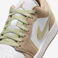 Jordan 1 Low Khaki Olive Aura (Women's)