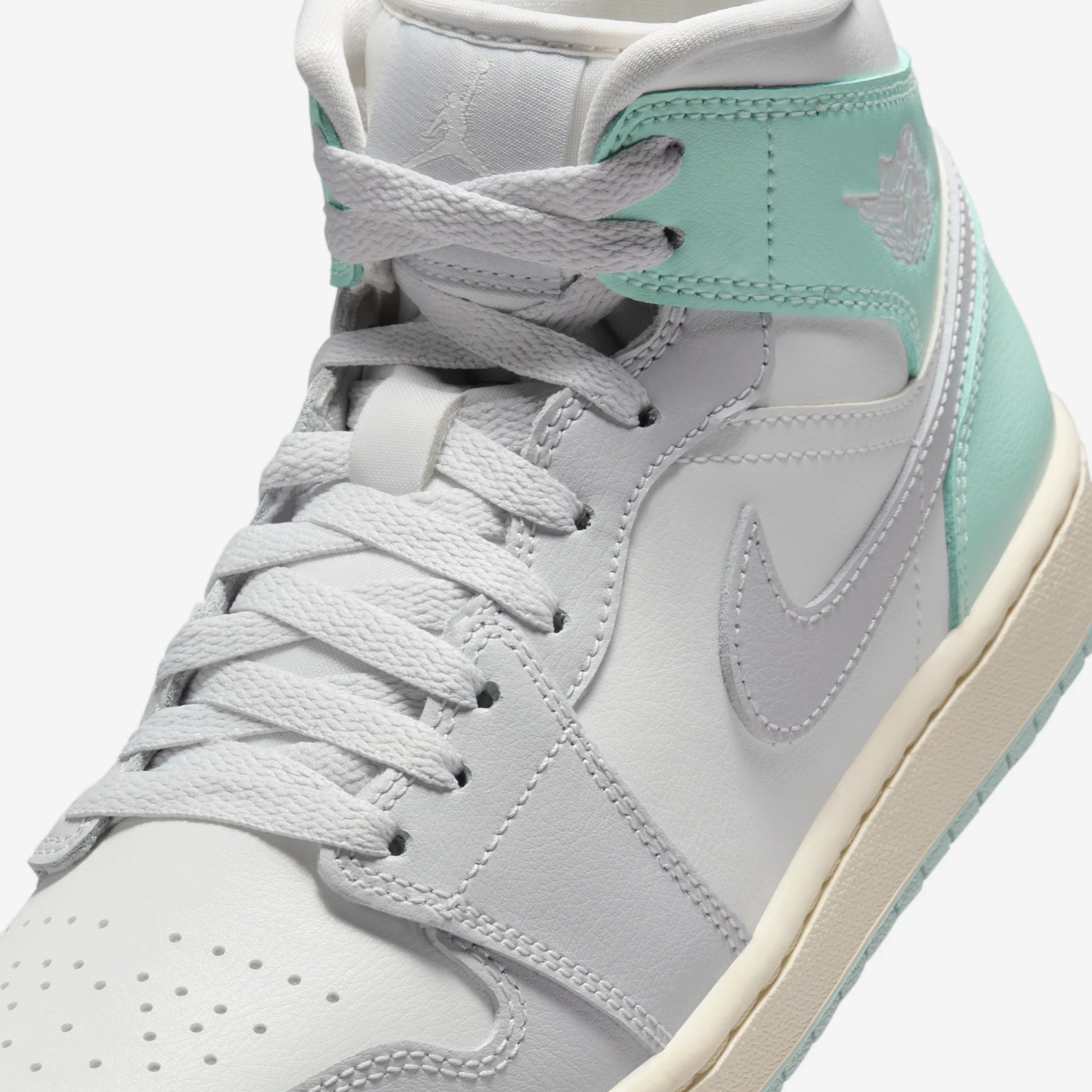 Jordan 1 Mid Football Grey Igloo (Women's)