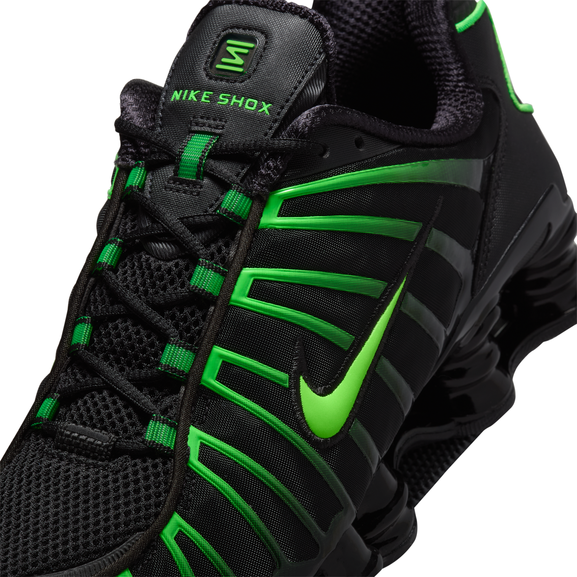 Nike Shox TL Black Green Strike