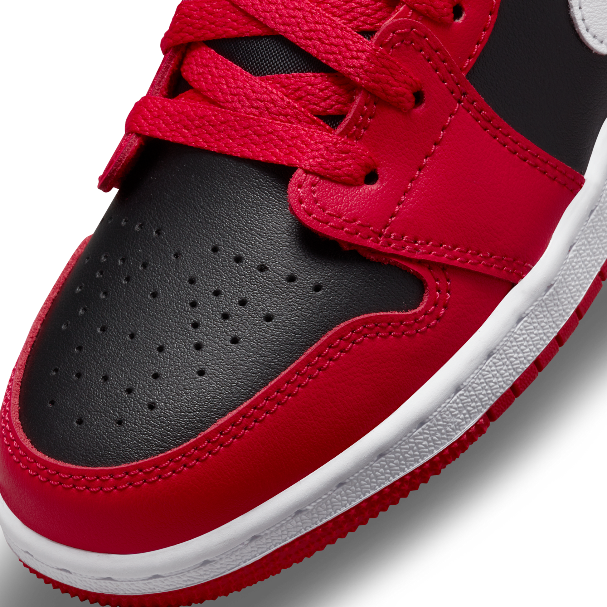 Jordan 1 Low Black Very Berry (GS)