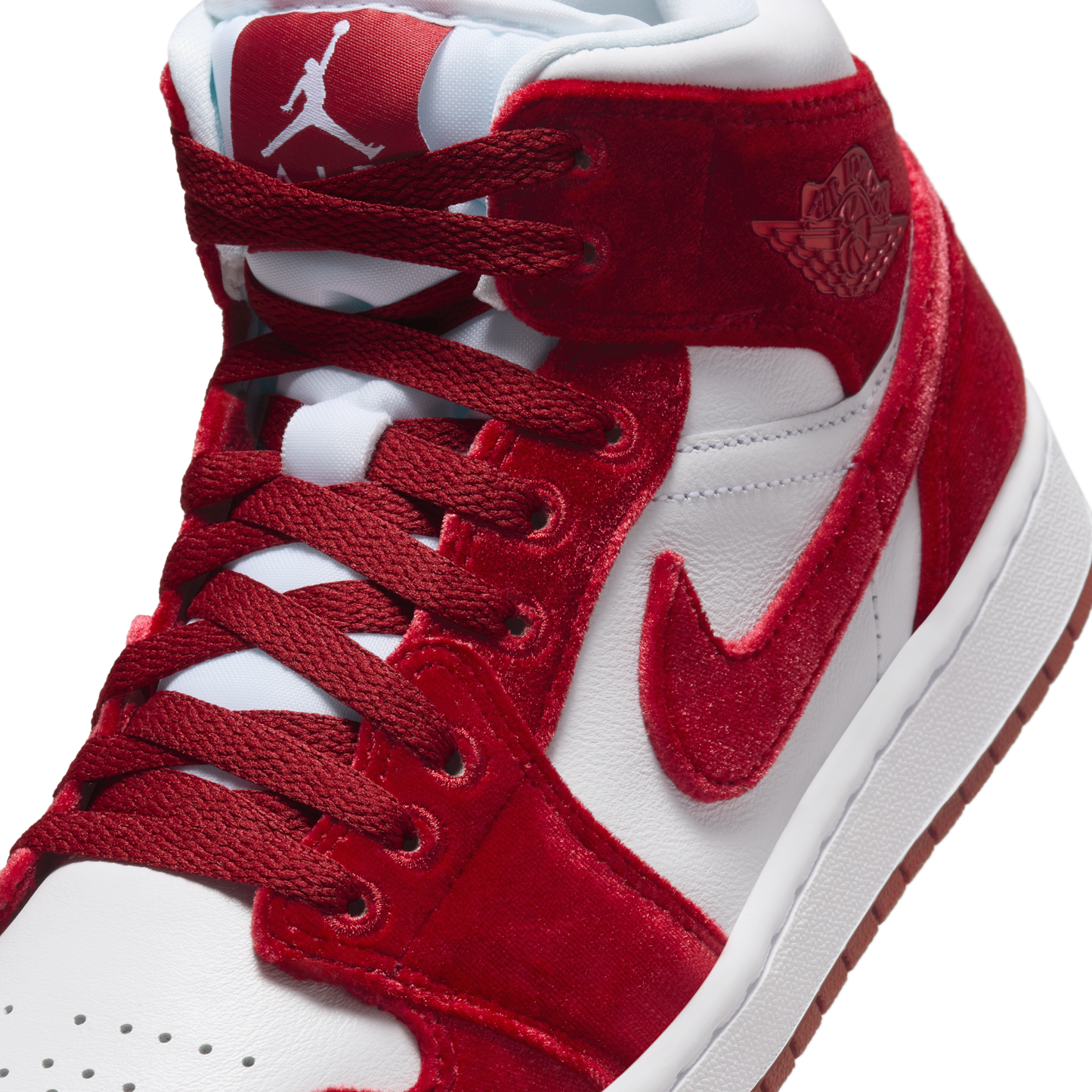 Jordan 1 Mid SE Red Velvet (Women's)