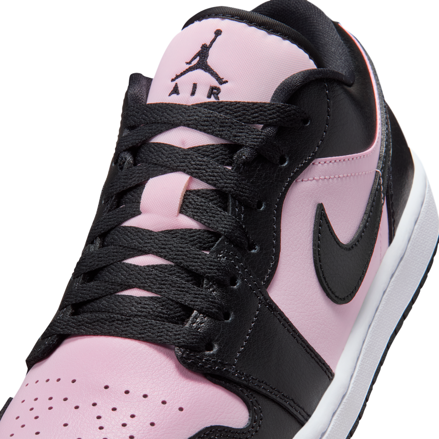 Jordan 1 Low Pink Foam Black (Women's)