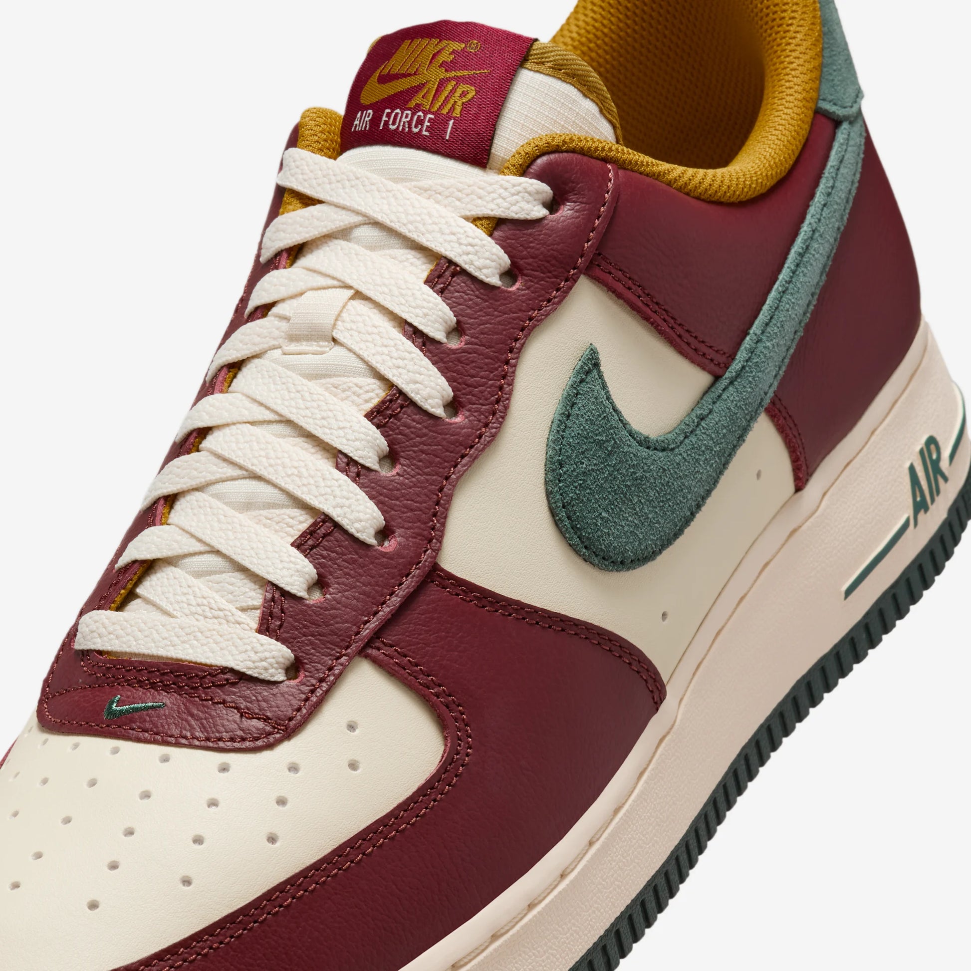 Nike Air Force 1 Low '07 LV8 Dark Team Red Vintage Green