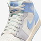 Jordan 1 Mid Psychic Blue Sail Coconut Milk (Women's)